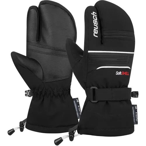 Reusch Kinder Kondor R-TEX XT Handschuhe - Wasserdichte Lobster-Handschuhe - Skihandschuhe für Kinder, isoliert und mit langer Stulpe für optimalen Schutz und ungebremsten Pisten-Spaß