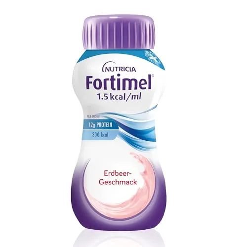 Fortimel 1.5 kcal/ml Erdbeergeschmack 4x200 ml [MHD: 17.08.2025]