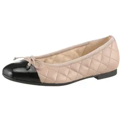 Gabor Damen Klassische Ballerinas - Elegante Slip-Ons für jeden Anlass - Kategorie: Hausschuhe. Diese klassischen Ballerinas bieten höchsten Tragekomfort mit hochwertigem Leder-Innenmaterial und sind ideal für stilvolle Ausflüge.