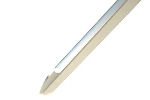 DICK ENDLEISTE Winkelleiste Seiteleiste Arbeitsplatte Küche links 38mm