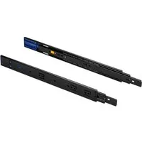 MS Beschläge Schubladenauszug Schwarz Vollauszug 30 KG 450 mm