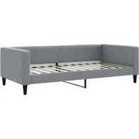 vidaXL Tagesbett Hellgrau 100x200 cm von vidaXL