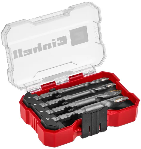 EINHELL Fliesenbohrer-Set 51404, 4-teilig im XS-Case