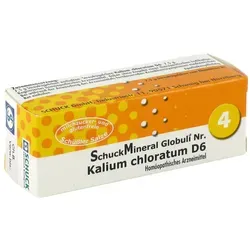 Schuckmineral Globuli 4 Kalium chloratum D6