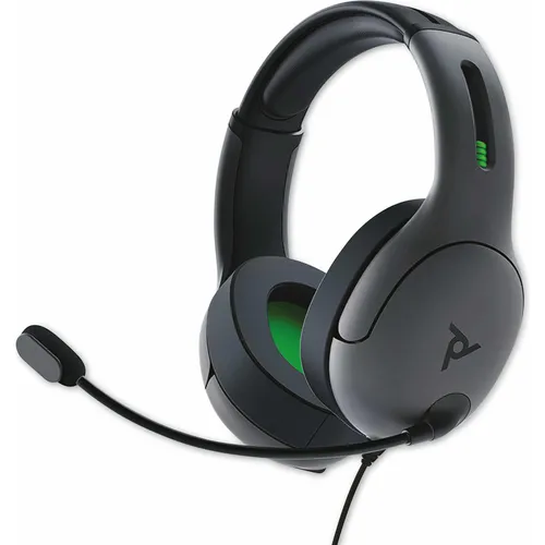 PDP Gaming LVL50 Wired Headset für Xbox ONE - Schwarz - Kabelgebundenes Ohraufliegendes Headset in Schwarz, ideal für intensives Gaming mit hochwertigem Sound und komfortablem Tragegefühl.