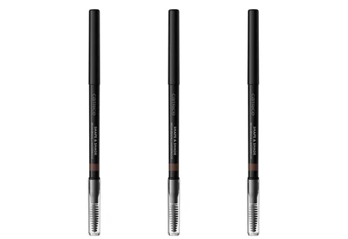 Catrice Augenbrauen-Stift SHAPE & SHADE BROW PENCIL WATERPROOF, 3-tlg., für präzises Formen & Definieren
