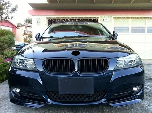 Front-Spoiler Lippe Frontansatz Stoßstangen Spoilerecken für BMW E90 E91 08-12