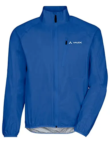 VAUDE Men's Drop Jacket III - Ultraleichte Regenjacke für Herren - Funktionsjacke, wasserabweisend und atmungsaktiv dank Ceplex Active Technologie, ideal für wechselhaftes Wetter und platzsparend im Rucksack verstaut.