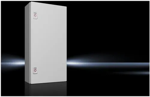 Rittal KX 1578.000 Elektro-Box KX - Fachbodenregal mit pulverbeschichteter Stahlblech-Elektro-Box, ideal für sichere Wandmontage und Schutz vor Staub und Wasser (IP66).