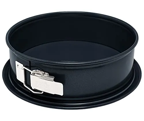 Birkmann Premium Baking Springform Ø 26 cm - Springform aus Karbonstahl, antihaftbeschichtet und schnittfest – ideal für perfekte Kuchen mit Auslaufschutz.