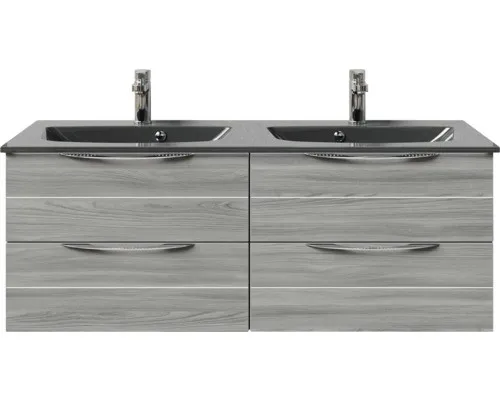 Pelipal Badmöbel-Set Sunline 300 BxHxT 132 x 49,9 x 48 cm Frontfarbe sangallo gr