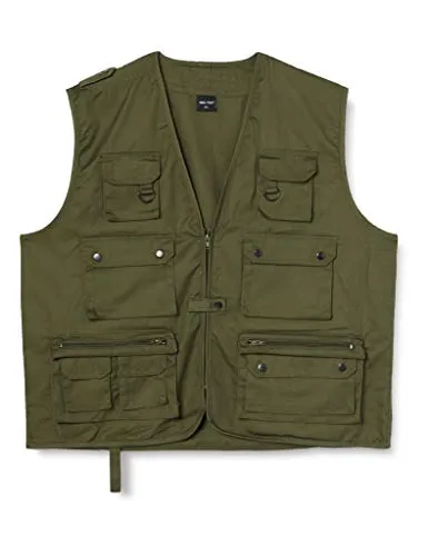 Jagd- und Anglerweste oliv von Mil-Tec