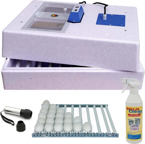 Bruja Reptilieninkubator BRUJA Brutmaschine Modell 3000 für Hühner/Enten - Set