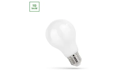 LED GLS E-27 230V 8,5W COG NW MILKY SPECTRUM