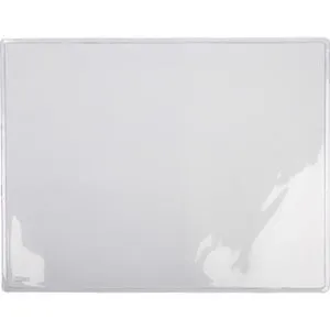 Herlitz 5554001 Schreibunterlage 63x50 - Transparente Kunststoffoberfläche, ideal zum Schutz Ihrer Unterlagen und für ein sauberes Schreibgefühl