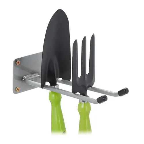 Wandhaken Gerätehalter Doppelhaken Garagenhaken 25 kg 390 g Wandgerätehalter