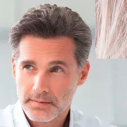 Ellen Wille Hairformance Toupet Jay M56/60s – Klassisches Männertoupet - Elegantes Toupet für einen souveränen Look, aus hochwertigem Echthaar-Synthetik-Mix. Pflegeleicht und authentisch, ideal für den modernen Mann. Erleben Sie Stil und Komfort in einer großen Farbauswahl!
