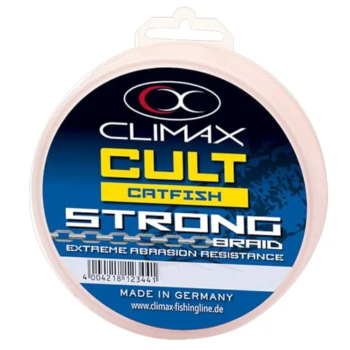 Climax Catfish Strong 280m 0,50mm 50kg Weiß Welsangelschnur Geflochten