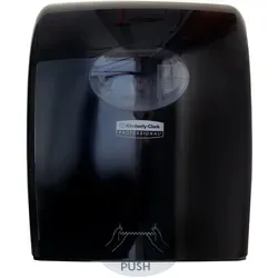 Kimberly-Clark Handtuchspender Aquarius 7376 - Öffentlicher Handtuchspender aus robustem Kunststoff, ideal für Rollenhandtücher. Hygienische Einzelblattentnahme und modernes Design sorgen für weniger Abfall und mehr Sauberkeit.