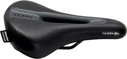 Terry Fisio Flex Gel Max Fahrradsattel (Modell ab 2017) - Fahrradsattel für Herren, ideal für Langstrecken und Touren. Bietet optimalen Komfort durch 3-Zonen Prinzip und spezielle Dämpfung. Perfekt für aufrechte Sitzposition.