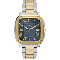 Fossil FS6161 – Elegante Herrenuhr 42 mm mit Quarzwerk - Stilvolle Armbanduhr für Herren mit 12-Stunden-Zifferblatt und Datumsanzeige. Robustes Edelstahl-Gehäuse, wasserdicht bis 50 m. Perfekt für jeden Anlass.