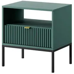 Nachtkommode  Nova , grün , Maße (cm): B: 54 H: 56 in grün von Möbel Kraft