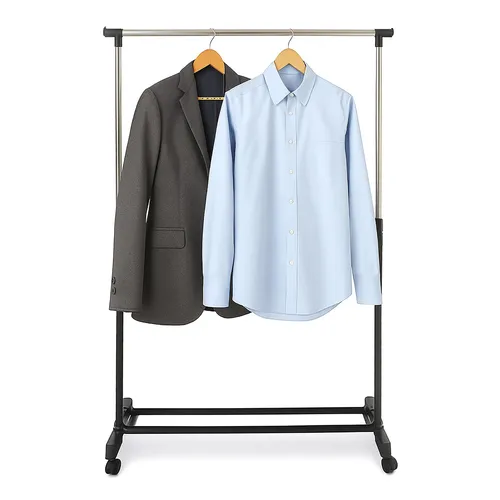 Kleiderständer Garderobenständer Kleiderstange Rollgarderobe Kleiderwagen Rollen