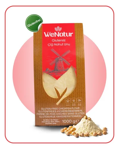 Kichererbsenmehl – Proteinreiches, glutenfreies Naturprodukt für vielseitige 1kg
