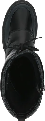 CAPRICE Damen Winterstiefel Vegan, Wasserabweisend, Schwarz (Black Comb), 40 EU - Wanderschuhe für kalte Tage, wasserabweisend und atmungsaktiv, ideal für winterliche Abenteuer mit optimalem Tragekomfort.