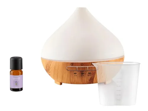 SILVERCREST Ultraschall Aroma Diffuser Holz SADH 12