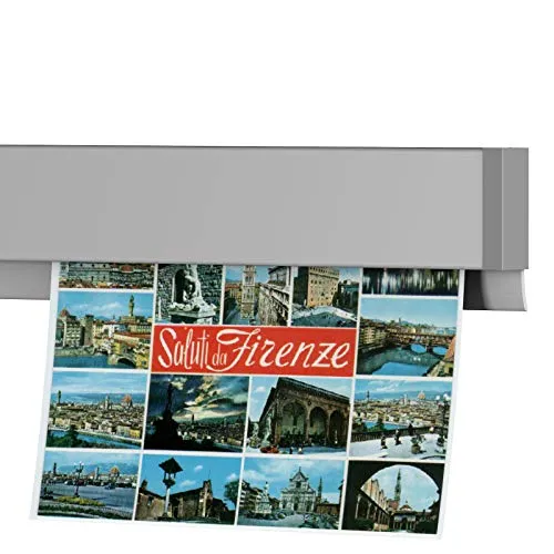 Leha® Klemmschiene, Wandklemmschiene, Klemmleiste Switch silber 50cm Aluminium