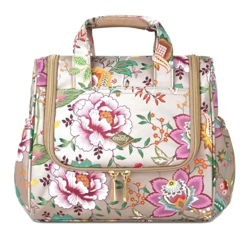 Oilily Color Bomb Cathy Kulturbeutel 23 cm - Reisetaschen: Praktische Kosmetiktasche mit Aufhängehaken für optimalen Überblick über Hygieneartikel, ideal für Reisen und Hotelaufenthalte.