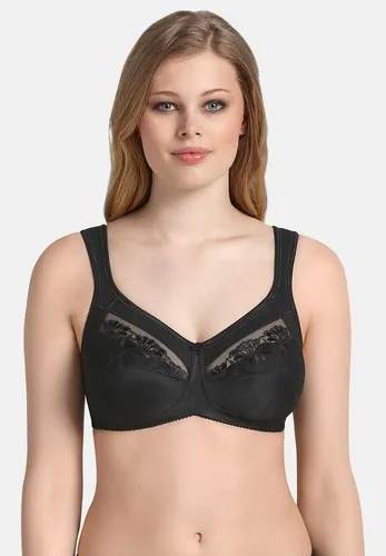 Anita Safina Damen BH - Entlastungs-BH in Schwarz, Cup-Größe B - Funktionsunterwäsche mit eleganter Stickerei und hoher Tragekomfort für den ganzen Tag. Ideal für Frauen, die Entlastung und Stil suchen.