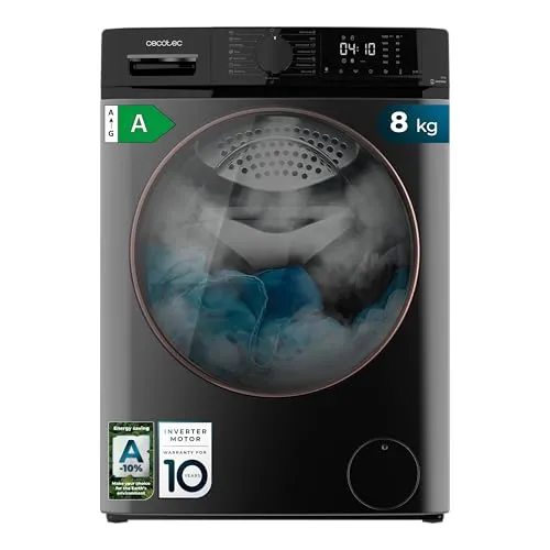 Cecotec Bolero DressCode 8610 Waschmaschine 8Kg mit Inverter Motor