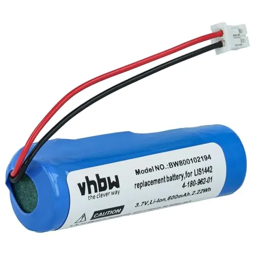 vhbw Akku kompatibel mit Sony PlayStation PS3 & PS4 Move Navigation Controller CECH-ZCS1E - Ersatz für LIS1442, 4-180-962-01 - (Li-Ion, 600mAh, 3.7V)