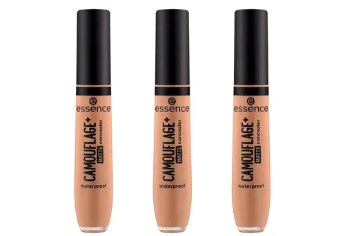 Essence Concealer CAMOUFLAGE+ MATTE concealer, 3-tlg., 3-tlg., hohe Deckkraft, mattierend, alle Hauttypen