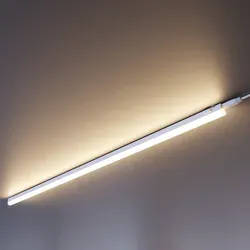 ledscom.de LED Unterbauleuchte RIGEL, Stecker, 113cm, 14,5 W, 1670lm, warmweiß