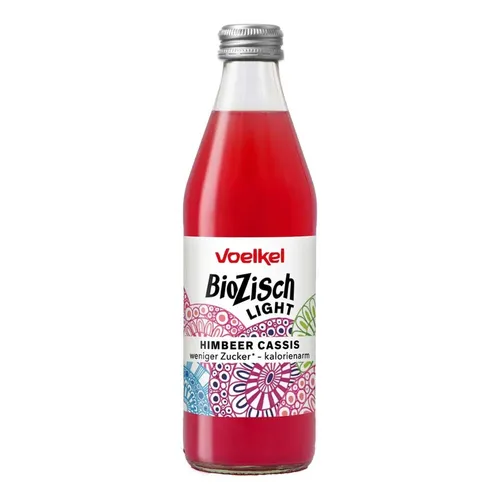BioZisch - Light Himbeer Cassis 0,33l inkl 25 Cent Pfand | VOELKEL
