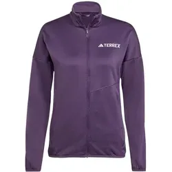 adidas Terrex XPR Light Fleece Laufjacke Damen in lila von adidas