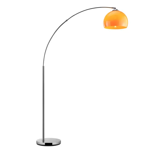 Brilliant Bogenlampe Vessa - Elegante Stehleuchte für stilvolle Wohnräume - Moderne Bogenlampe mit schwenkbarem Leuchtenkopf für individuelle Lichtgestaltung. Ideal für Wohnzimmer, um Atmosphäre zu schaffen und flexibel auf deine Bedürfnisse einzugehen. E27-Fassung für eigene Lichtwahl.