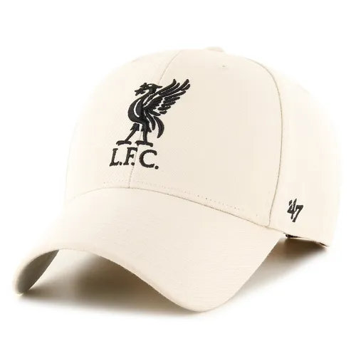 Brand Relaxed Fit Cap - FC Liverpool in natural beige - Hüte & Mützen, stylische Trucker Cap für Fans von FC Liverpool, ideal für den Sommer und Freizeitaktivitäten.