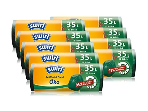 Müllbeutel Grün von Swirl