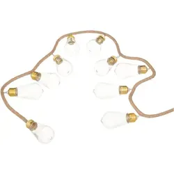 Lichterkette, 10 Led Glühbirnen, 165 Cm