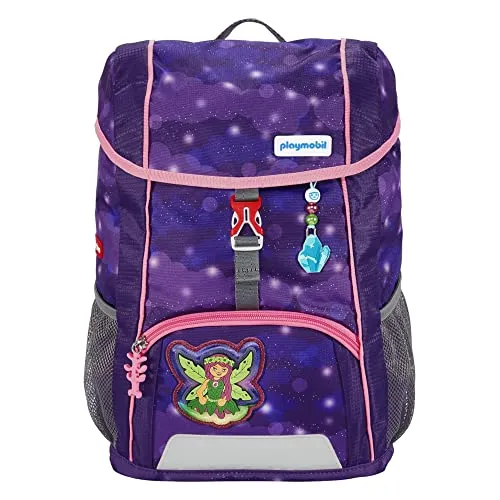 Step by Step Rucksack-Set Kid Playmobil „Ayuma Leavi“ in lila von Step by Step