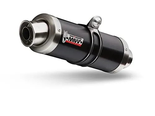 GSX-S 750 uitlaat, MIVV Gp 2017, staal, zwart