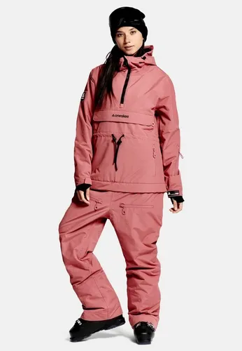 ONESKEE Skianzug Smock (1-tlg) - Vielseitiger 3-in-1 Skianzug aus der Acclimate™-Reihe, wandelbar in Schneeanzug, Latzhose oder Jacke. Robustes Material und durchdachte Funktionen für Anpassungsfähigkeit in wechselnden Bedingungen.