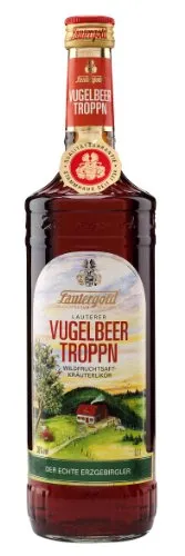 Lauterer Vugelbeertroppn 0,7l 35% vol. Kräuterlikör Eberesche