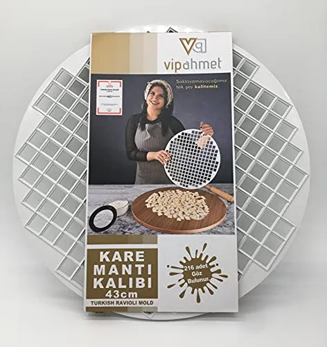 Ravioli Shaper Manti Form 216 Löcher 43 cm