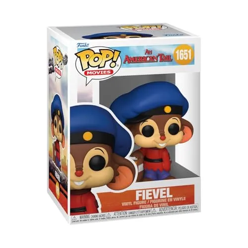 Funko Pop! Movies: American Tail - Fievel Mousekewitz - an American Tail - Vinyl-Sammelfigur - Geschenkidee - Offizielle Handelswaren - Spielzeug Für Kinder und Erwachsene - Movies Fans
