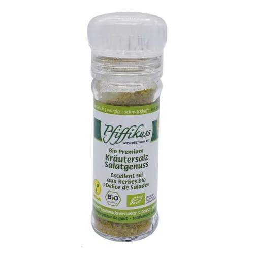 Kräutersalz - Salatgenuss Mühle 75g | PFIFFIKUS